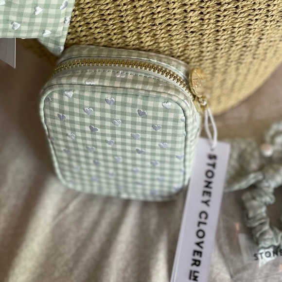Stoney Clover Lane Sweet Summer Mini Woven Tote, Mini Pouch, & Scrunchie Bundle - Picture 2 of 10